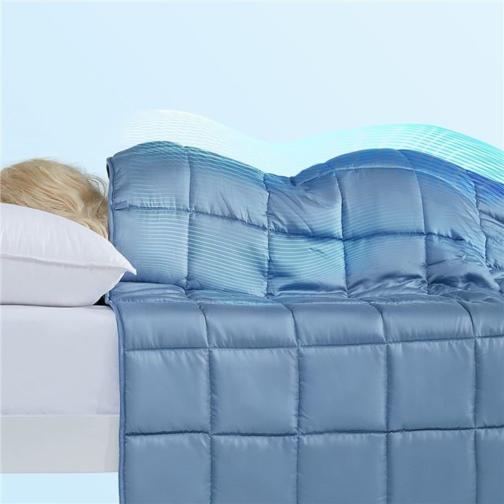 Bamboo Weighted Blanket with Glass Beads