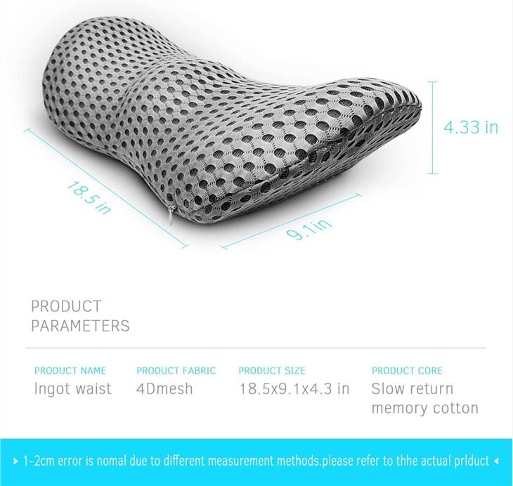 Memory Foam Lumbar Pillow Memory Foam Lumbar Pillow